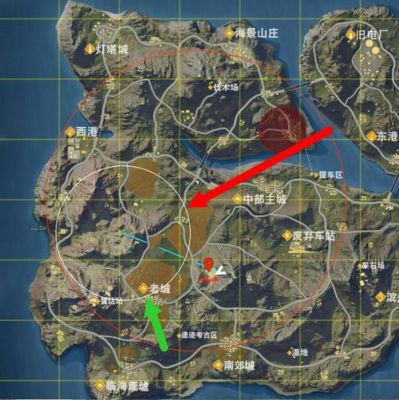 荒野行动游戏怎么用地图（荒野行动怎么在地图上标记敌人位置）