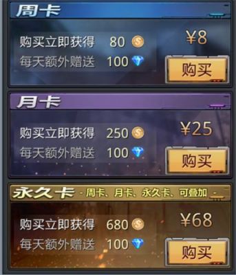 天下双月卡怎么玩(天下3月卡算消返吗)-图2 天下双月卡怎么玩(天下3月卡算消返吗)-图2