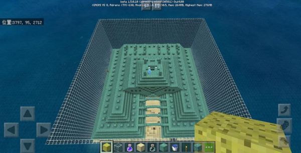 海底神殿有多少方块（海底神殿多大）